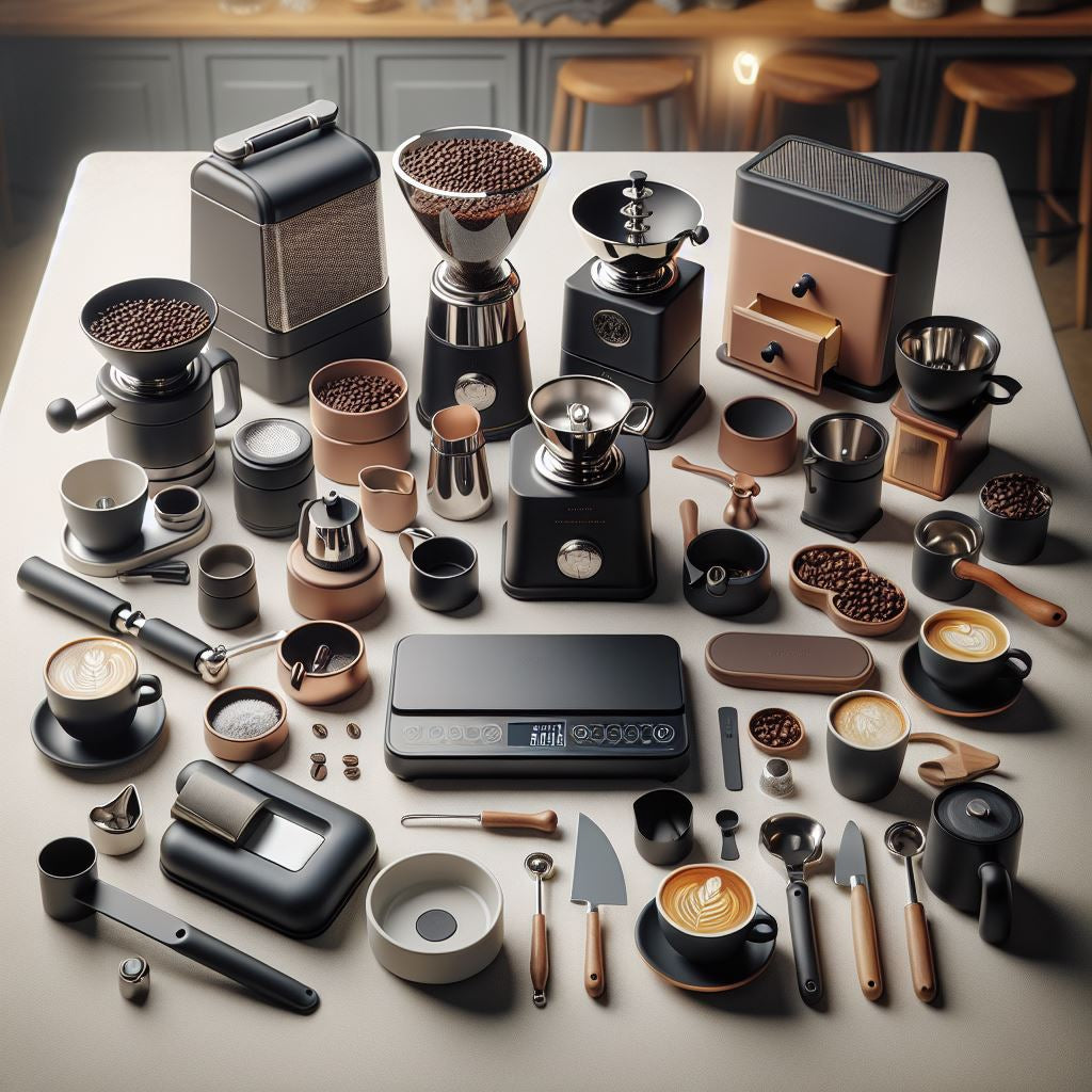 Mama In: The Complete Coffee Tool Set That Enhances Your Brewing Experience with Numbers