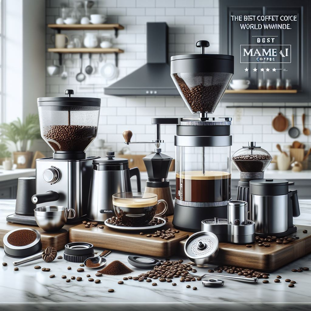 Complete Coffee Tools Kit by Mama In: The Best Choice for Purchasing Worldwide to Brew the Perfect Coffee