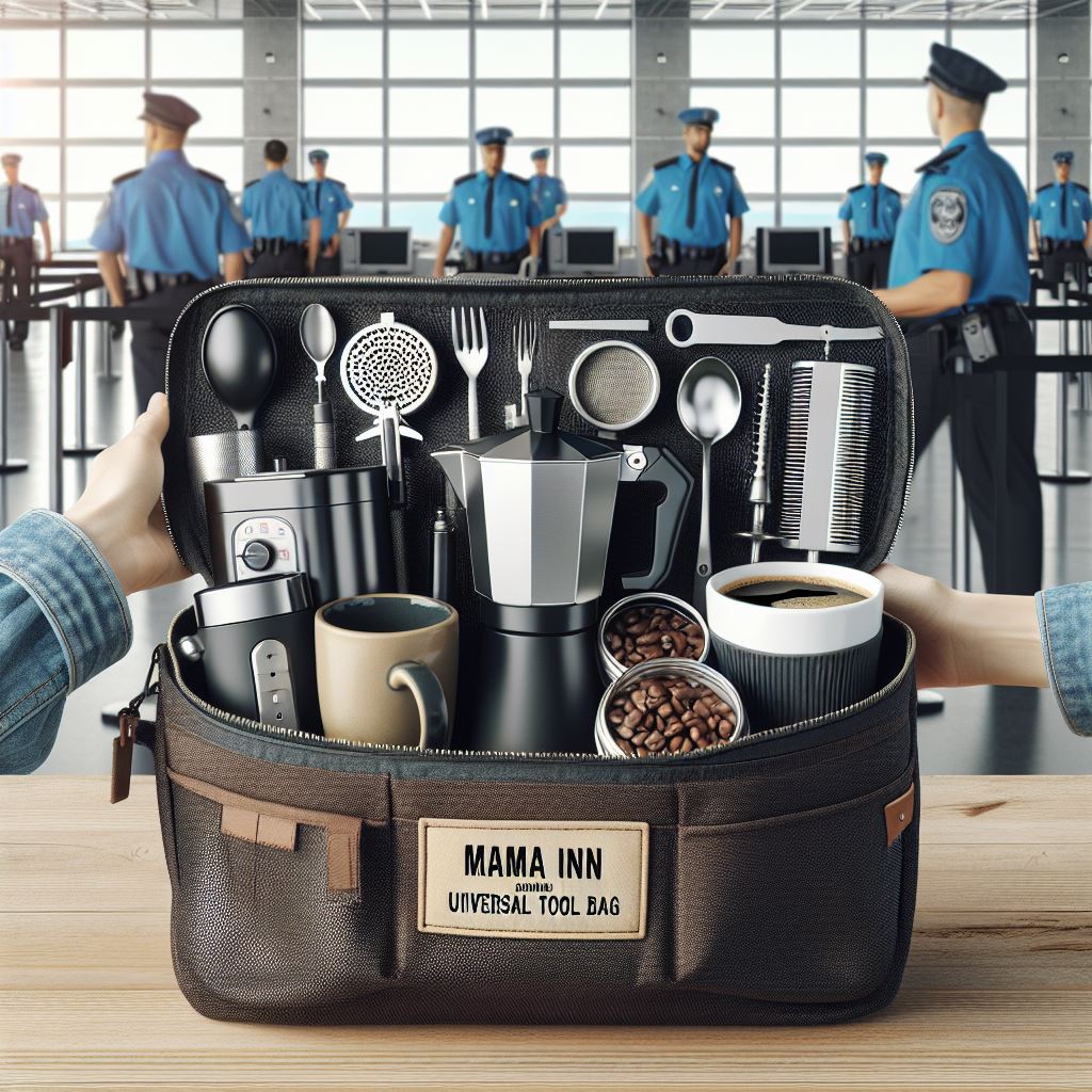 Mama In Comprehensive Coffee Tools Bag: Professional Support for Security Forces in the Field